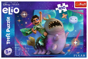 TREFL Puzzle 100 Elio ir nuotykiai kosmose