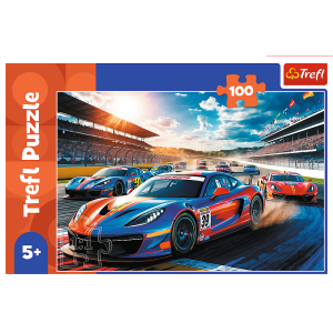 TREFL Puzzle 100 Greitas lenktynininkas
