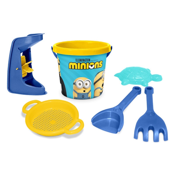 WADER Minions smėlio rinkinys 6 vnt. mažas