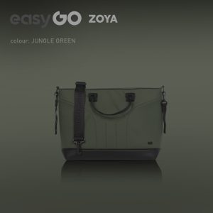 EASY GO HERO ZOYA JUNGLE GREEN vežimėlio krepšys