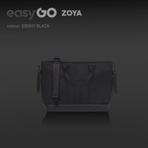 EASY GO HERO ZOYA EBONY BLACK vežimėlio krepšys