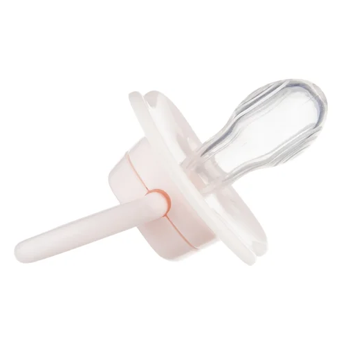 CANPOL Simetrinis čiulptukas silikoninis čiulptukas 0-6m Newborn Baby rožinis - Image 2
