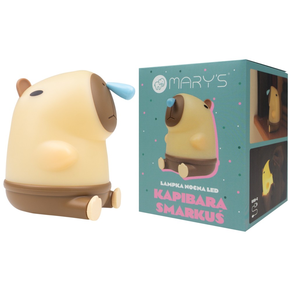 MARY'S LED naktinė lempa Capybara Smarkuś - Image 3