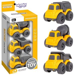 WOOPIE 3 statybinių transporto priemonių rinkinys