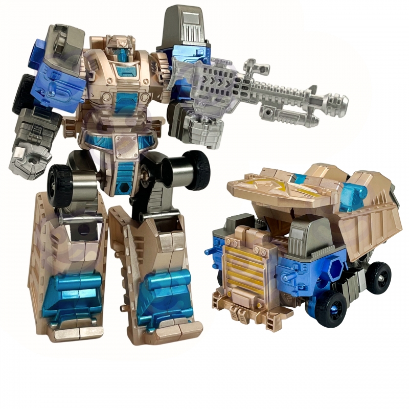WOOPIE transformuojantis robotas SHARP SPEED 2in1 kovinis sunkvežimis - Image 3