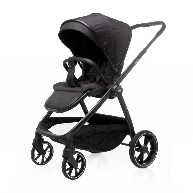 4BABY FOSTER BLACK vežimėlis
