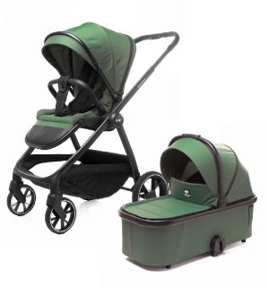 4BABY FOSTER 2in1 GREEN universalus vežimėlis