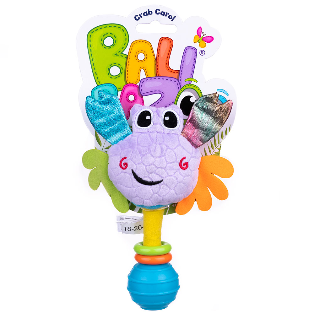 BALIBAZOO Carol Crab Rattle - Image 3