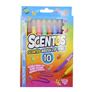 SCENTOS Kvepiantys žymekliai - ŠEPEČIAI 10 vnt