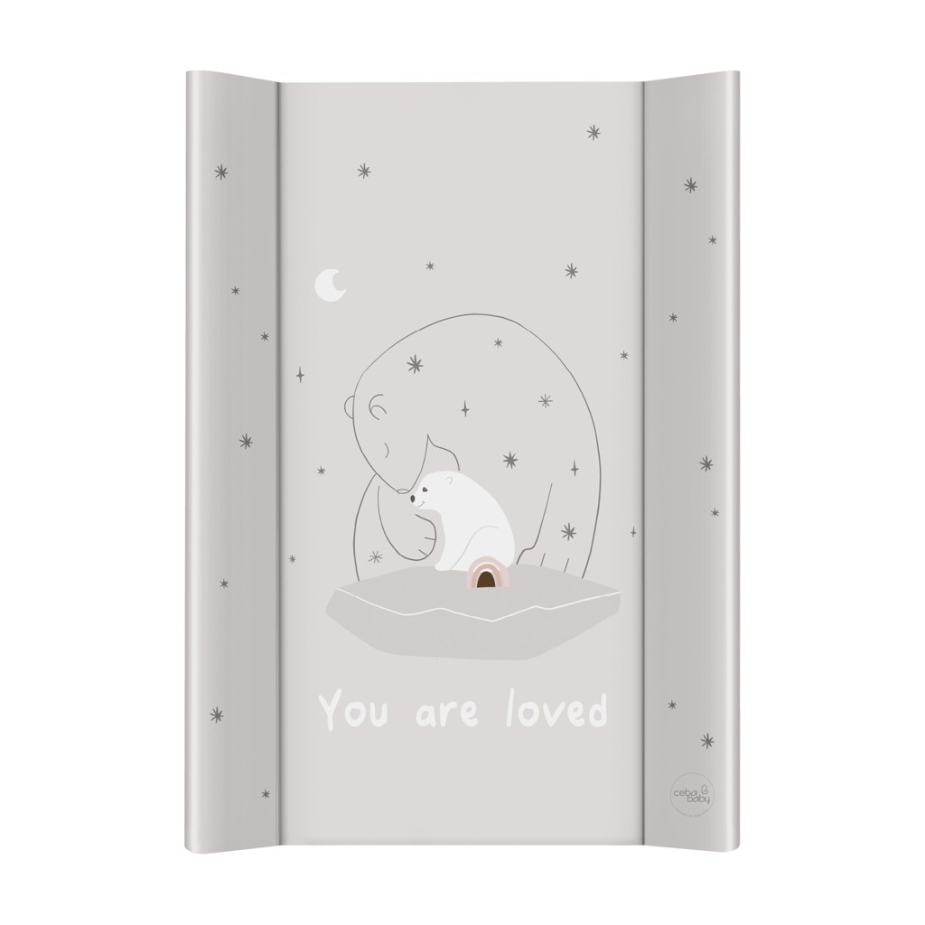 CEBA Kieta vystymo kilimėlis, trumpas 50x70 Basic Polar Bears