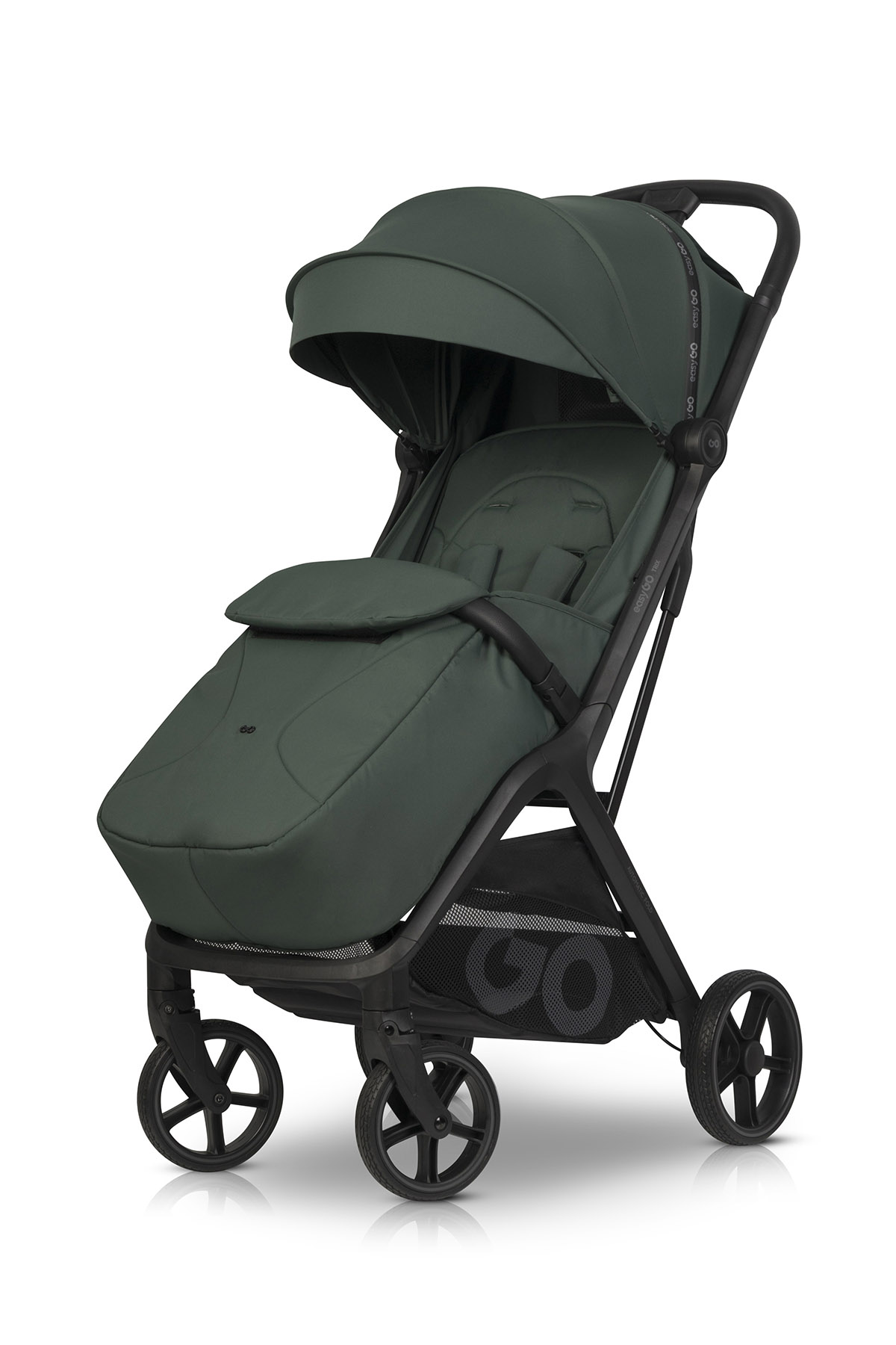 EASY GO TRIX SAGE GREEN vežimėlis - Image 12