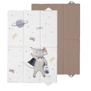 CEBA Sulankstomas vystymo kilimėlis 40x60 Basic Cosmic Mouse