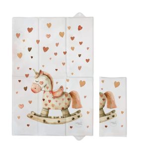CEBA Sulankstomas vystymo kilimėlis 40x60 Basic Rocking Horse