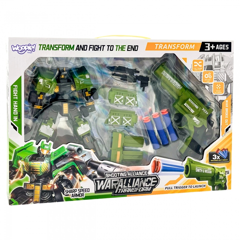 WOOPIE Combat Robot Transforming Tank Green - Image 5