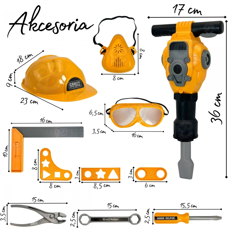 WOOPIE DIY įrankių rinkinys 21 vnt. - Image 3
