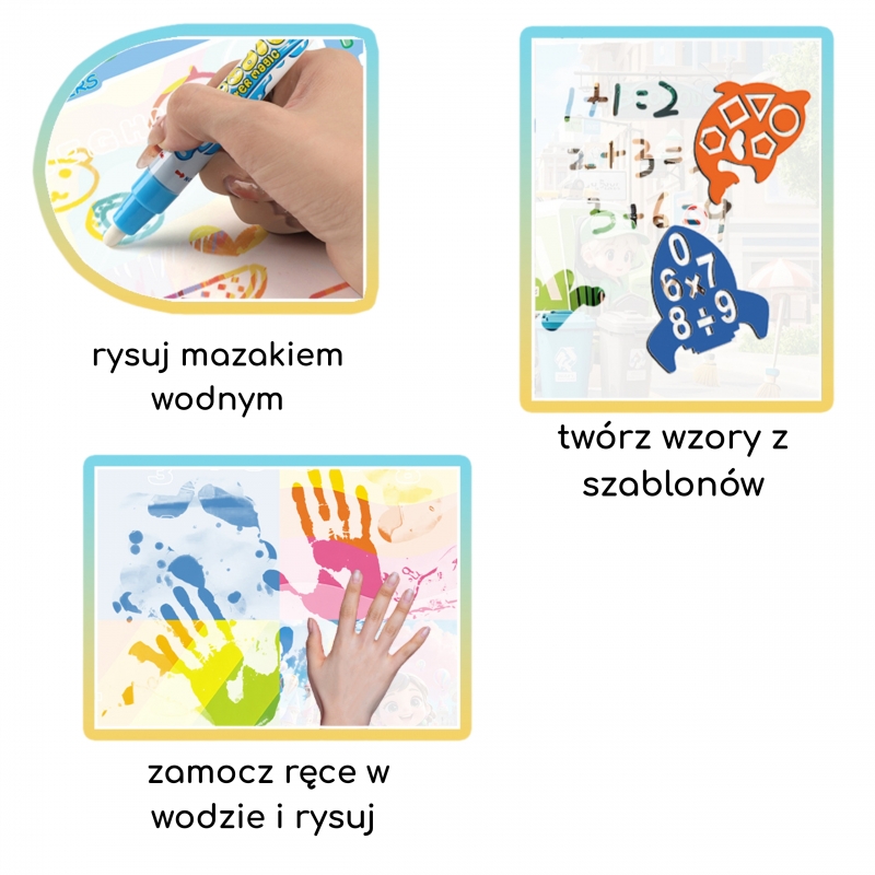WOOPIE Vandens kilimėlis, skirtas dažyti dinozaurams - Image 4