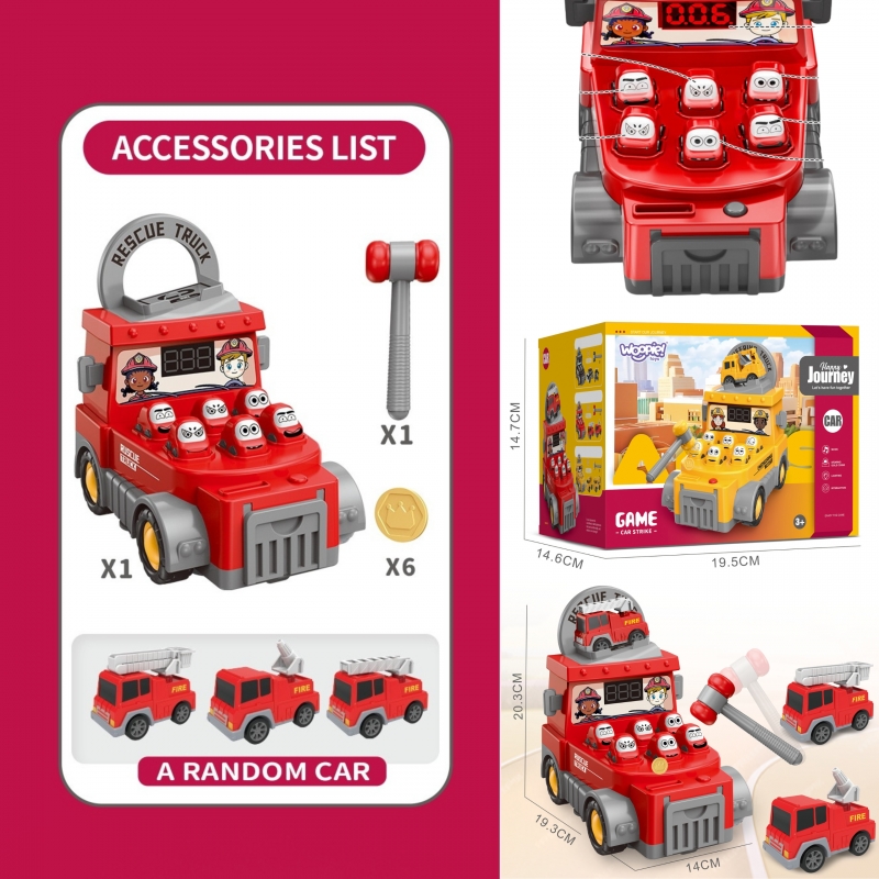 WOOPIE ugniagesių departamento plaktuko žaidimas - Image 2