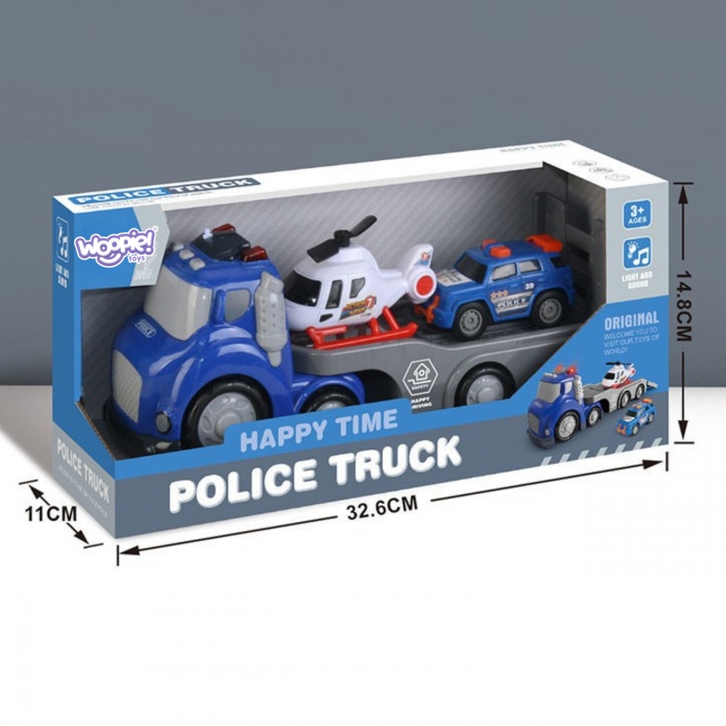 WOOPIE mėlynas policijos miesto sunkvežimis - Image 3