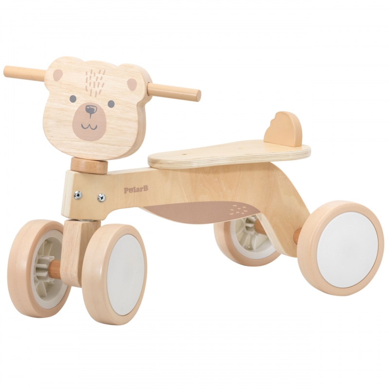 VIGA Medinis važiuojamas Rudas meškiukas - Image 5