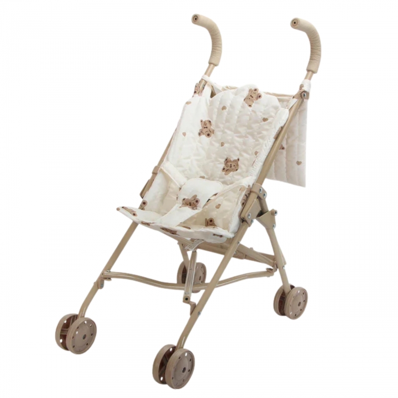 WOOPIE Royal Vintage Teddy Bear lėlės vežimėlis - Image 5