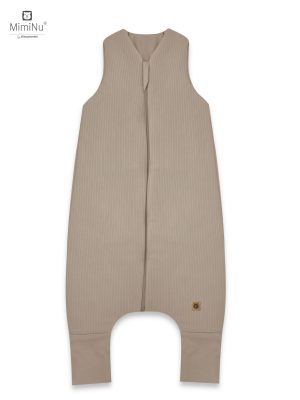 KIECZMERSKI Izoliuotas miegmaišis su kojelėmis MIMINU SOFT FLO S Mocha 80/98cm 1-2,5 metai