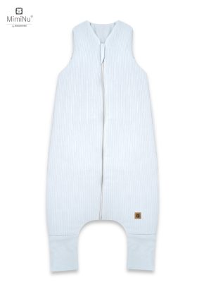 KIECZMERSKI Izoliuotas miegmaišis su kojelėmis MIMINU SOFT FLO S mėlynas 80/98cm 1-2,5 metai