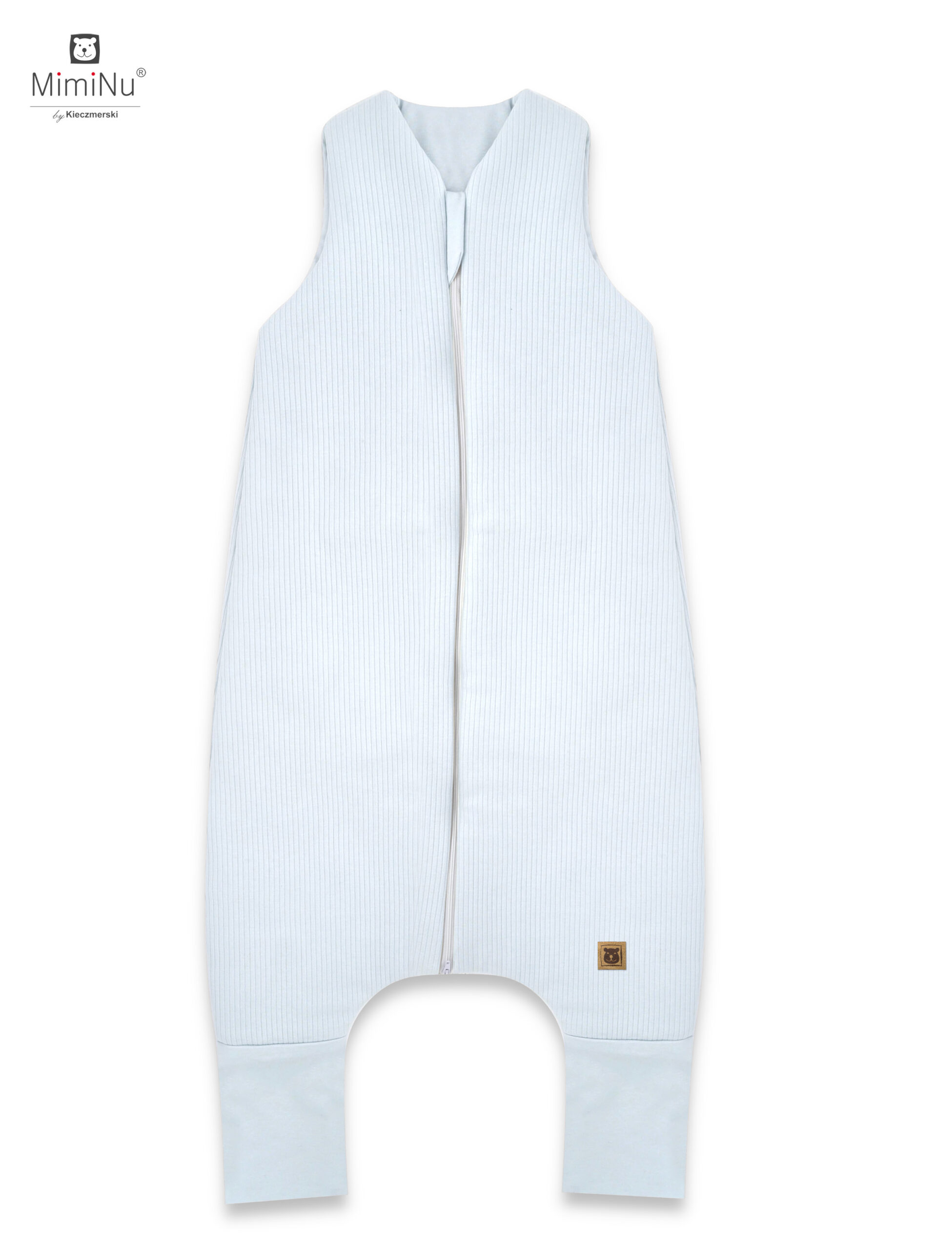KIECZMERSKI Izoliuotas miegmaišis su kojelėmis MIMINU SOFT FLO S mėlynas 80/98cm 1-2,5 metai