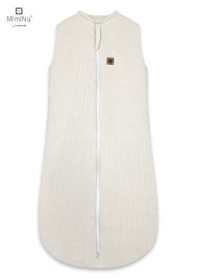 KIECZMERSKI MIMINU SOFT TEDDY miegmaišis 2.5 TOG 62/76cm 3-12m, smėlio