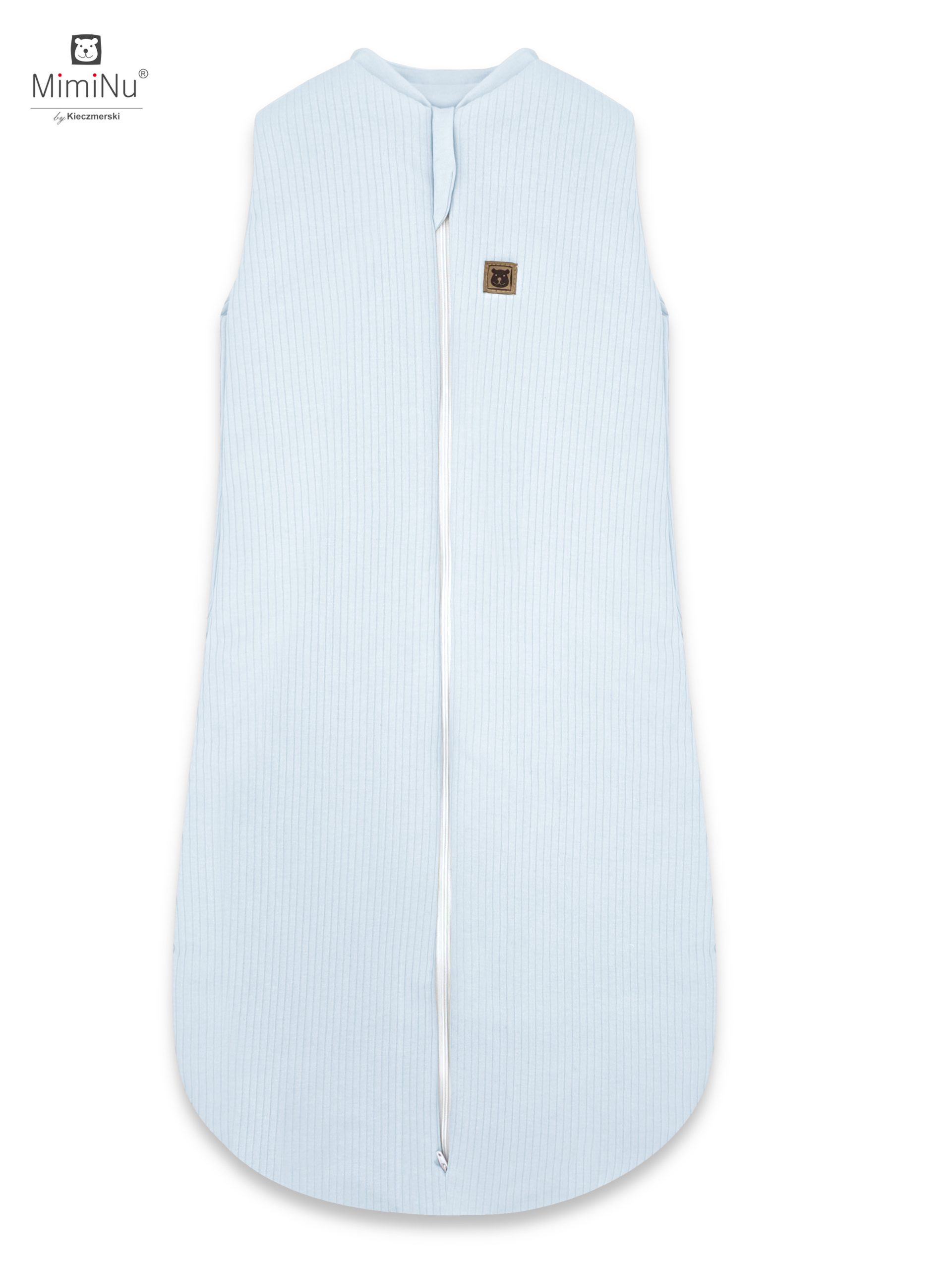 KIECZMERSKI MIMINU SOFT TEDDY miegmaišis 2.5 TOG 62/76cm 3-12m, mėlynas