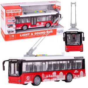 WOOPIE Autobusas Elektrinis troleibusas 1:16