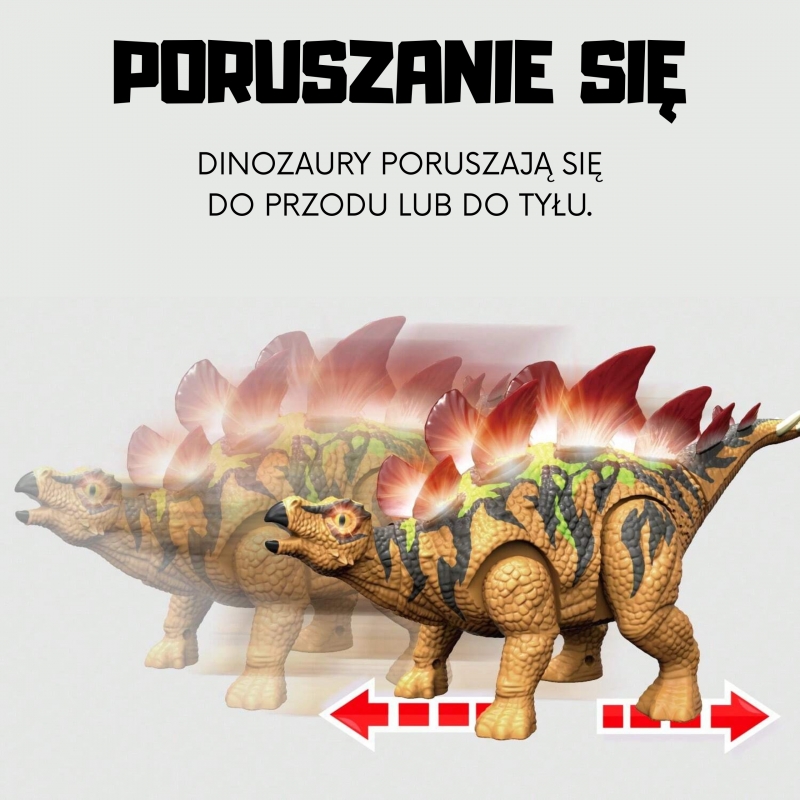 WOOPIE Nuotoliniu būdu valdomas dinozauras Stegosaurus - Image 4