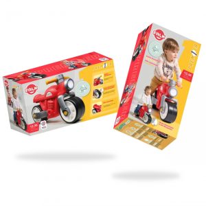 FALK Moto Premier Cross-country motociklas raudonas
