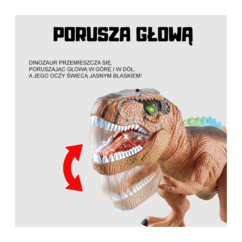 WOOPIE nuotoliniu būdu valdomas T-Rex dinozauras - Image 3