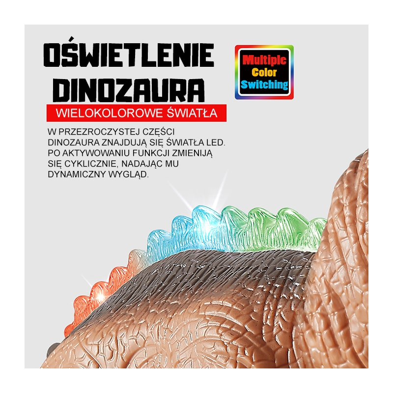 WOOPIE nuotoliniu būdu valdomas T-Rex dinozauras - Image 4