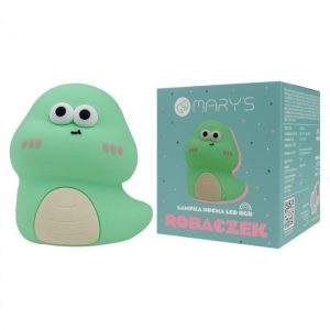 MARY'S LED naktinė lempa Green Worm