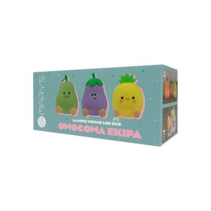 MARY'S RGB LED naktinė lemputė Fruit crew rinkinys