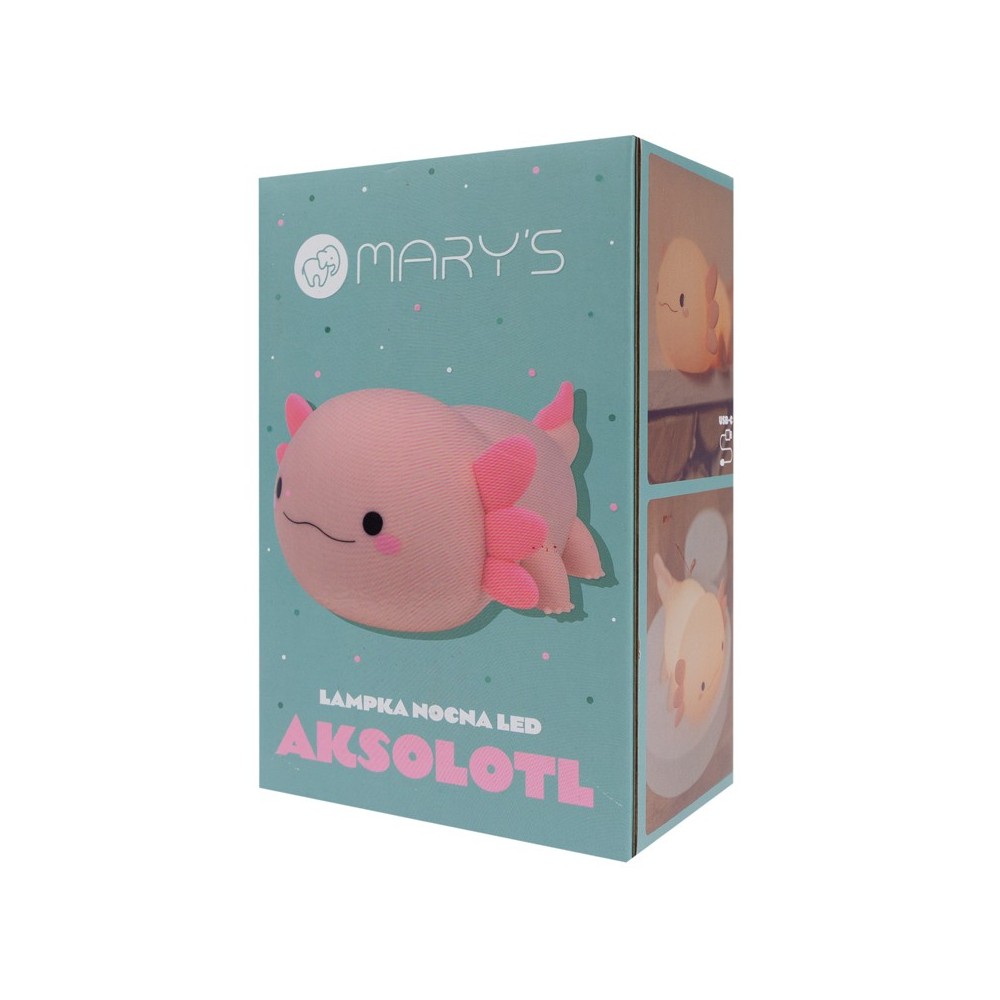MARY'S LED naktinė lempa Axolotl rožinė - Image 4