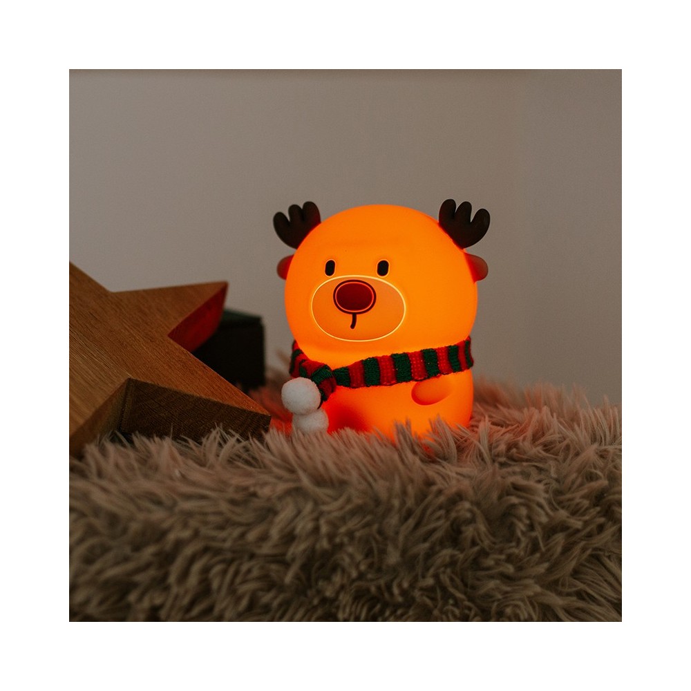 MARY'S LED naktinė lempa Šiaurės elniai su skarele - Image 4