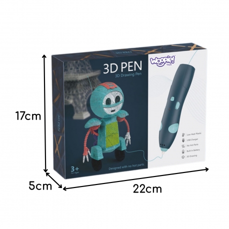 WOOPIE 3D rašiklis su priedais - Image 2