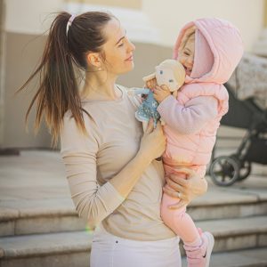 PETITE&MARS Pliušinė lėlė Elise 0+ 35 cm