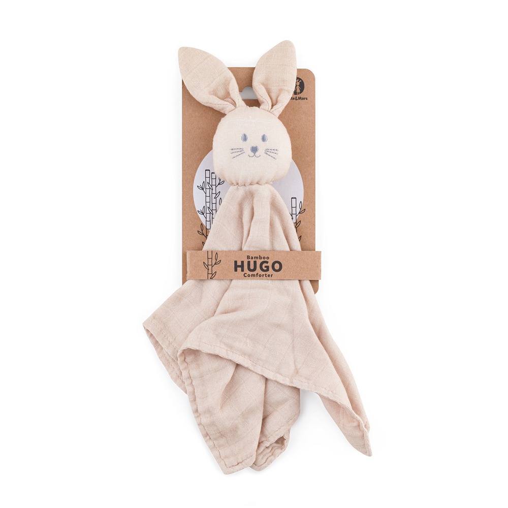 PETITE&MARS Hugo Desert Sand bambuko muslino mielas žaislas - Image 3