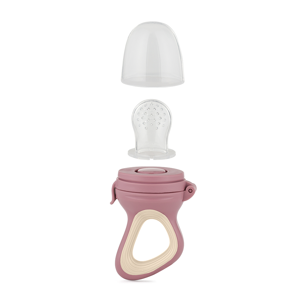 PETITE&MARS Silikoninis vaisinis kramtukas kūdikiams Fruzi Rose Sand 6 m+ - Image 3