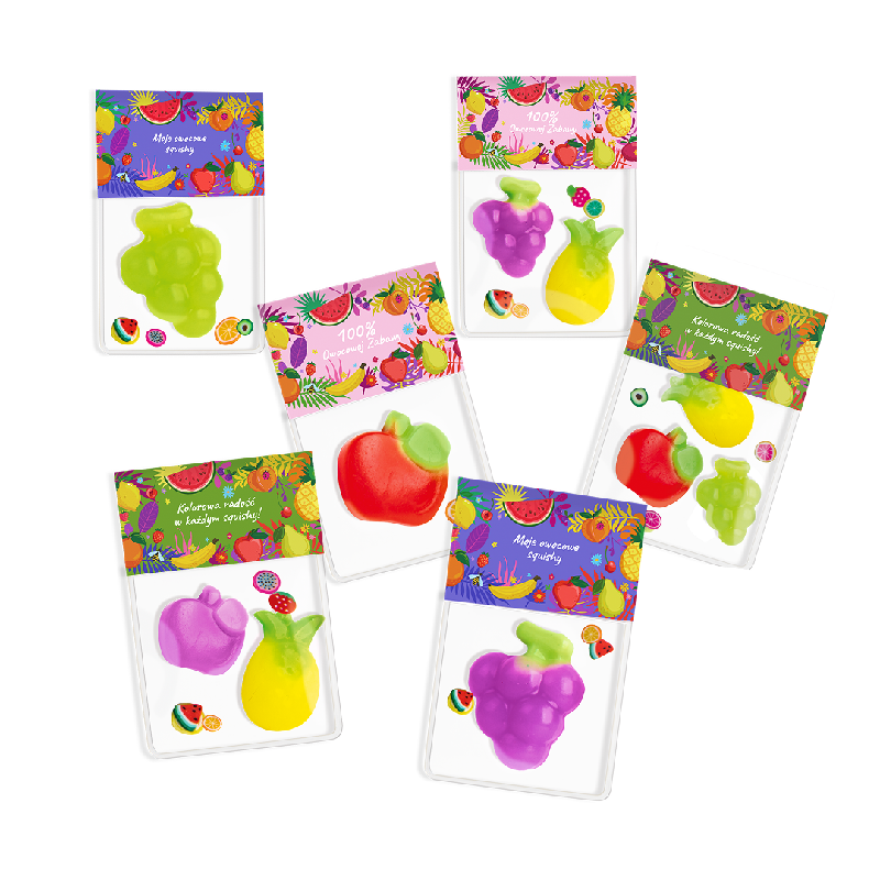 DUMEL Squishy-Fruit rinkinys - Image 2