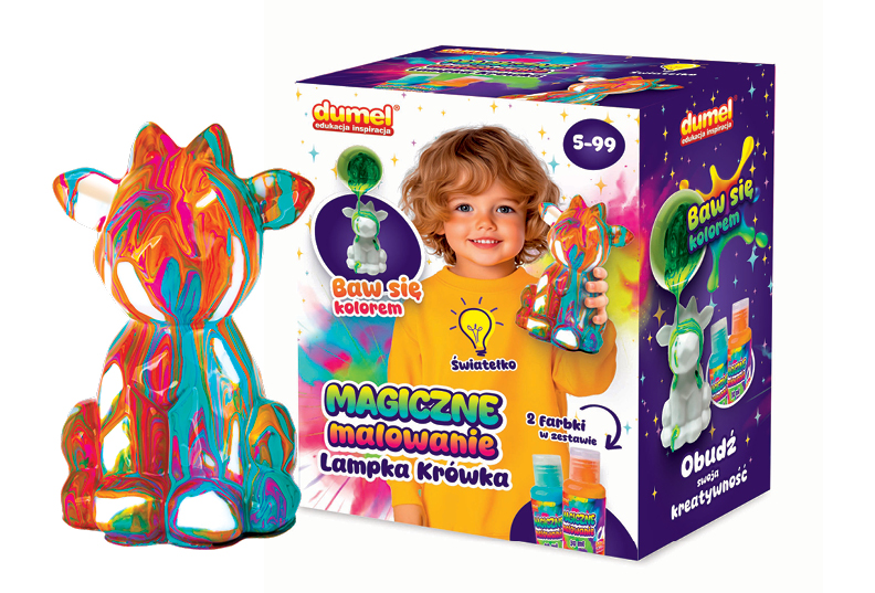 DUMEL Magic tapyba - fudge lempa