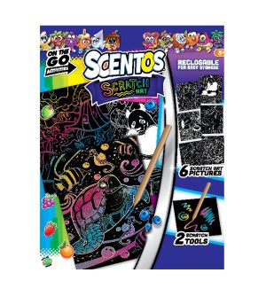 SCENTOS Kvapus rinkinys - kūrybinis ekrano aplankas 12 vnt.