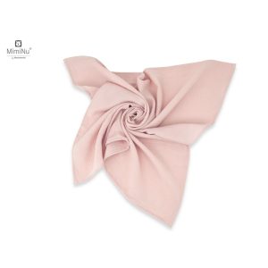 KIECZMERSKI sauskelnės 30x30 cm MUSLIN medvilnė 100% pudra rožinė 2 pak.