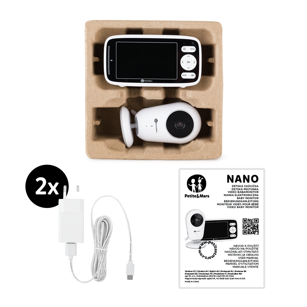 PETITE&MARS NANO 4.0 elektroninė auklė - Image 2