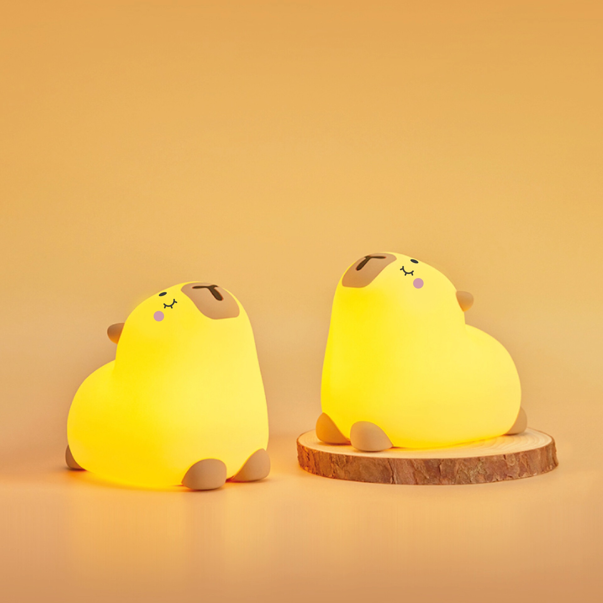 INNOGIO Silicone Capybara naktinė lempa - Image 2