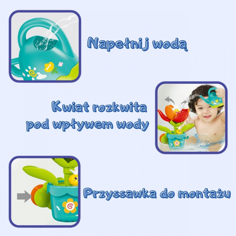 WOOPIE Vonios žaislas Laistoma gėlė - Image 3