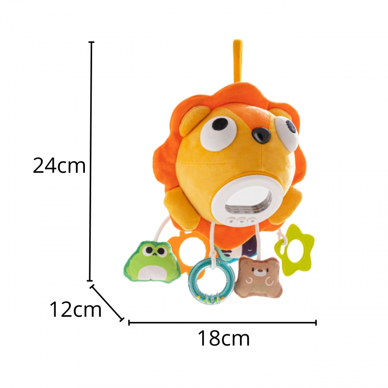 WOOPIE interaktyvus talismanas, dantytas liūtas - Image 2